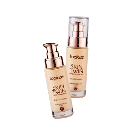 توب فيس سكين توين كفر فاونديشن / TOPFACE Skin Twin Cover Foundation