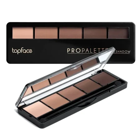 TOPFACE Pro Palette Eyeshadow – 5 Colors  توب فيس برو باليت ظلال عيون – 5 ألوان