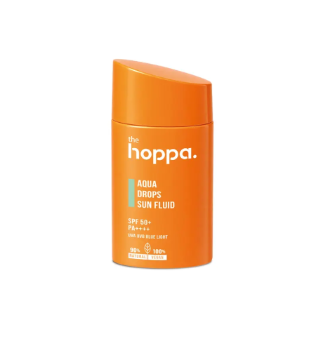 The Hoppa Aqua Drops Sun Fluid SPF50
