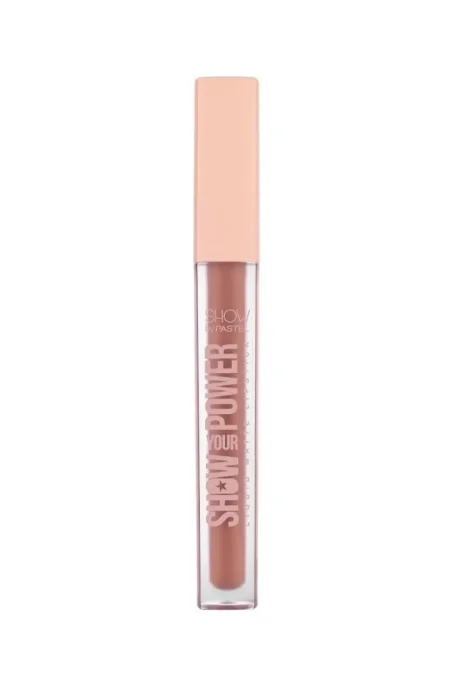 PASTEL Show Your Power Liquid Matte Lipstick – 4.1g  باستيل شو يور باور أحمر شفاه سائل مات – 4.1 غ